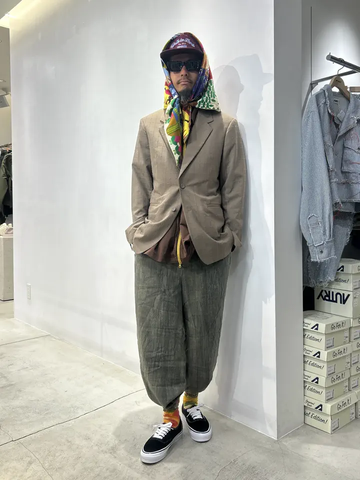 8ON8/エイトオンエイト/Double-breasted Deconstructed Suit