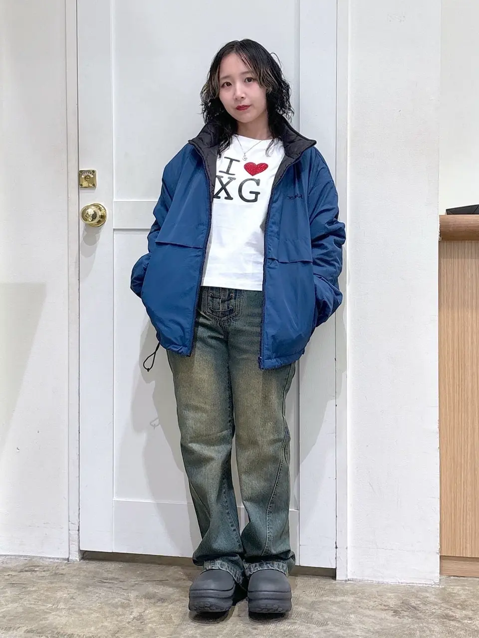 トップス X-girl I LOVE XG BIG TEE DRESS WHITE X-girl I LOVE XG BIG TEE DRESS WHITE - メルカリ