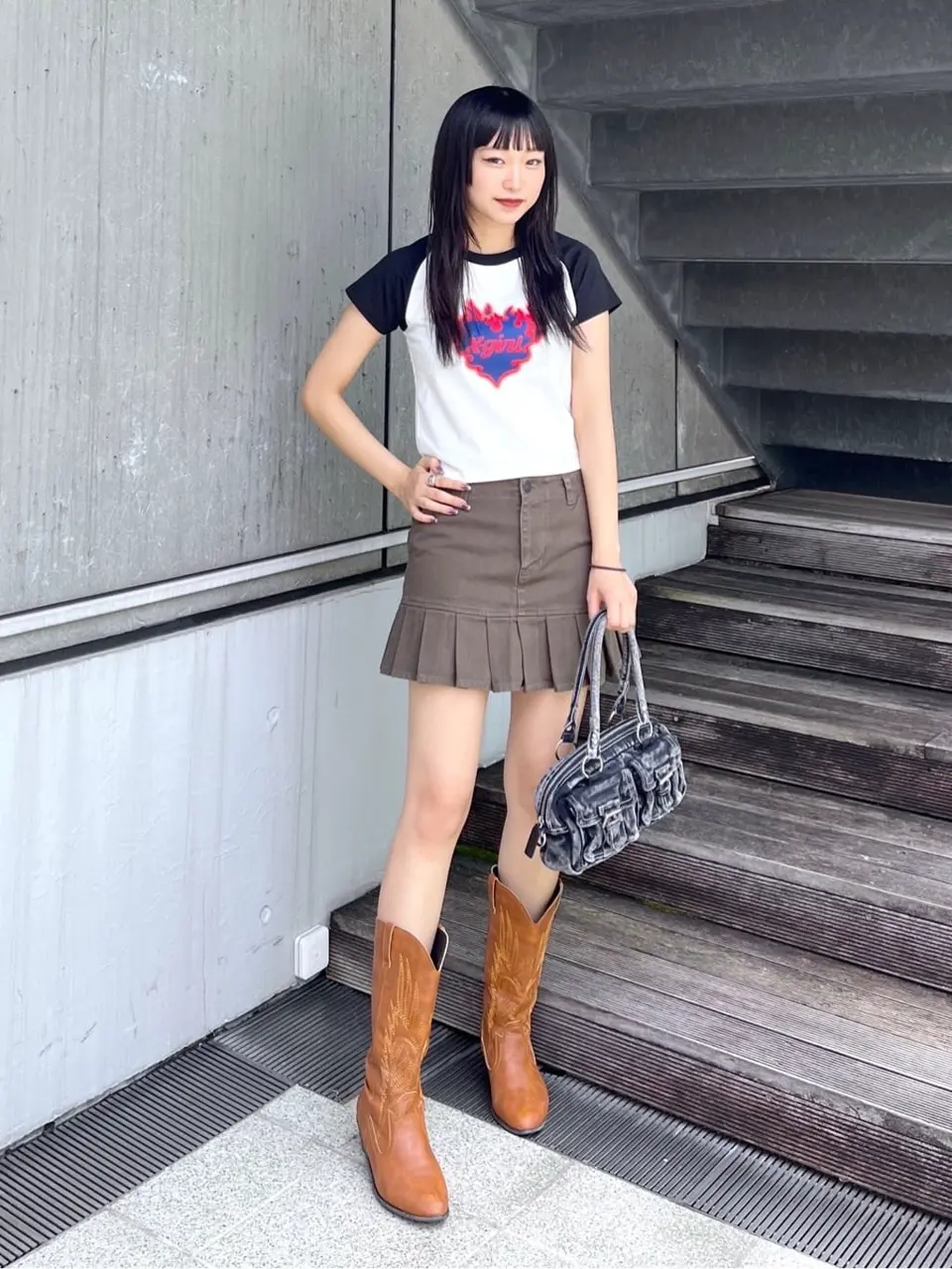 BURNING HEART RAGLAN S/S BABY TEE – calif（カリフ）公式サイト