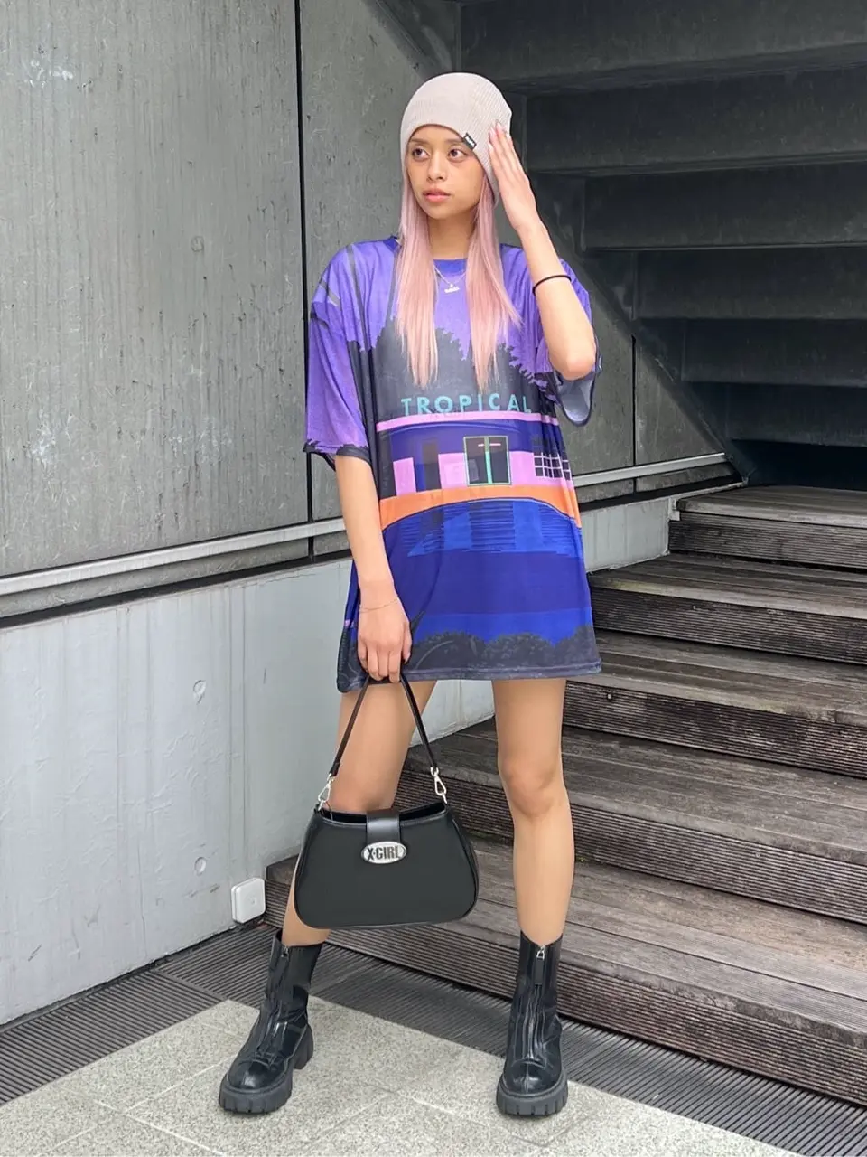 X-girl x HIROSHI NAGAI MESH DRESS – calif（カリフ）公式サイト