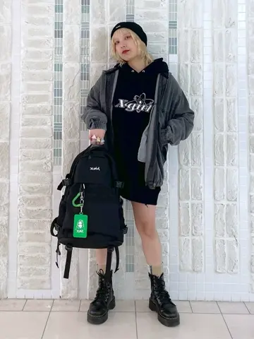 りり DENIM HOODED SHIRT X-girl – calif（カリフ）公式サイト