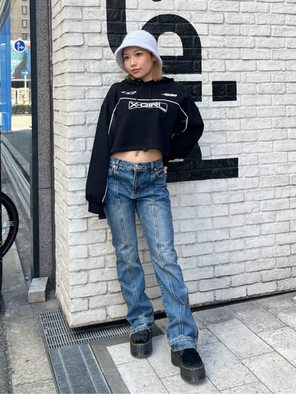 [ JEANS]  Girl デニムキャップ ★人気★ SIDE ZIP DENIM PANTS X-girl – calif（カリフ）公式サイト