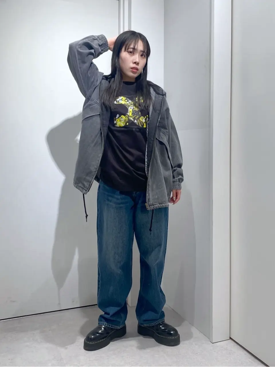 DENIM HOODED SHIRT X-girl – calif（カリフ）公式サイト