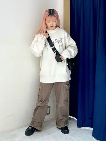 ADJUSTABLE HEM CARGO PANTS X-girl – calif（カリフ）公式サイト