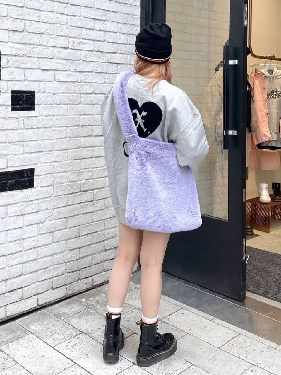 HEART CREWNECK SWEAT TOP X-girl – calif（カリフ）公式サイト