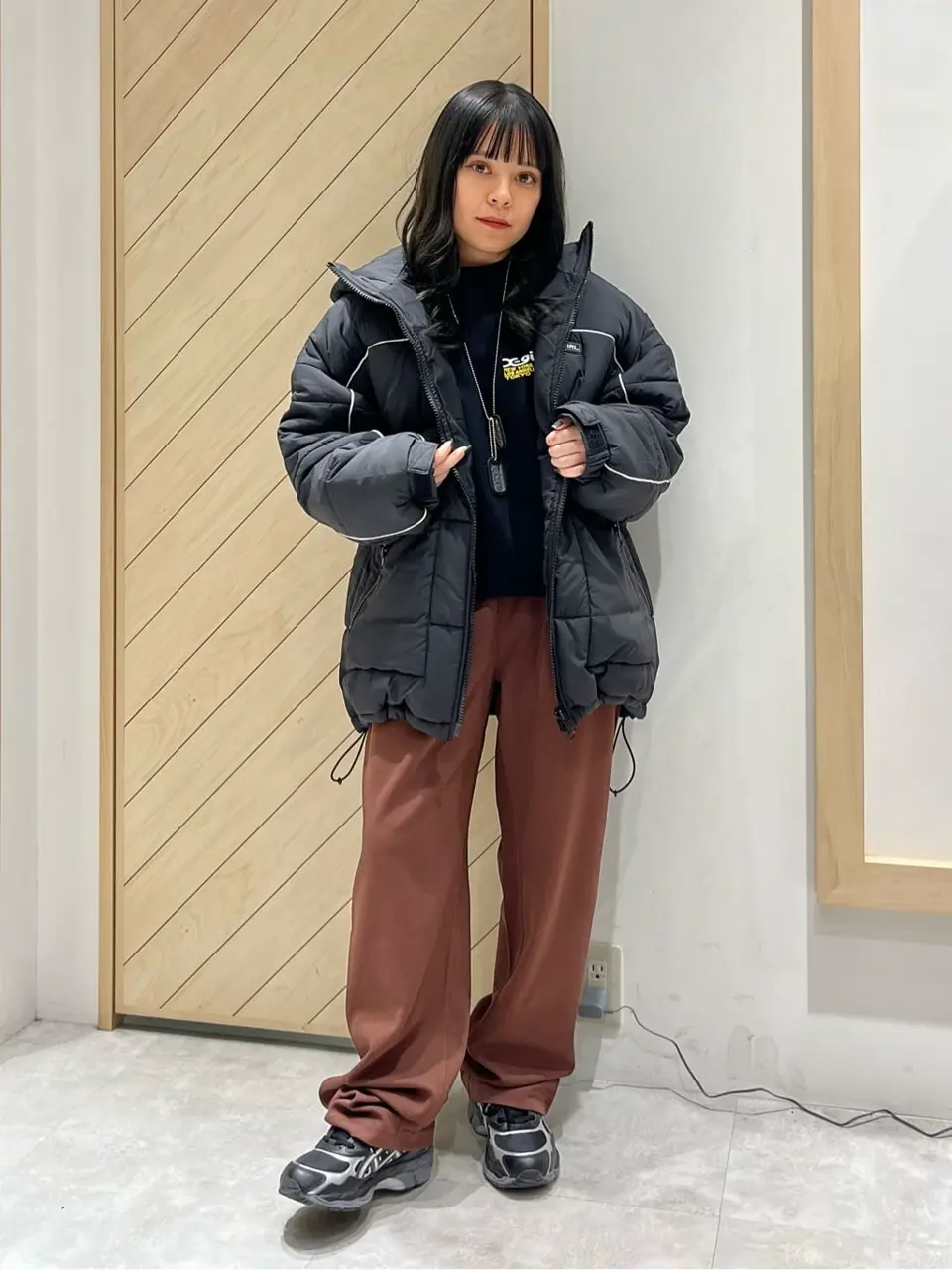 BICOLOR PUFFER JACKET X-girl – calif（カリフ）公式サイト