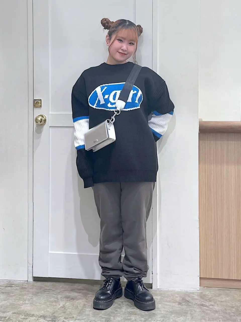 OVAL LOGO JACQUARD KNIT TOP X-girl – calif（カリフ）公式サイト