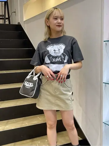 STUFFED BEAR S/S TEE X-girl – calif（カリフ）公式サイト