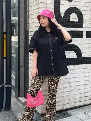 MULTI PATTERN EASY FLARE PANTS 2 X-girl – calif（カリフ