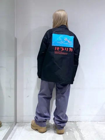 X-girl × PAPRIKA COACH JACKET　Mサイズ X-girl × PAPRIKA COACH JACKET – calif（カリフ）公式サイト