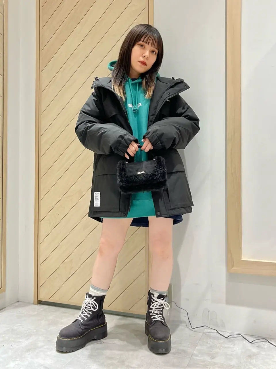 値下げしました！美品　HOODED PUFFER JACKET MILKFED. 楽天市場】HOODED PUFFER JACKET MILKFED. ミルクフェド