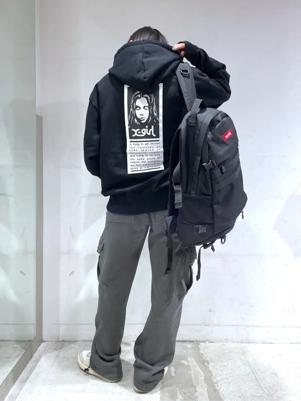 最終値下げ⭐︎エックスガール♡美品♡X-girl アドベンチャーバックパック 定番】MILLS LOGO ADVENTURE BACKPACK X-girl – calif（カリフ