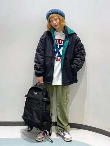 定番】MILLS LOGO ADVENTURE BACKPACK X-girl – calif（カリフ）公式サイト