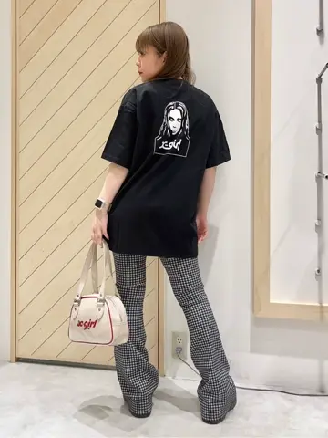 FACE S/S TEE（Tシャツ/カットソー）｜X-girl（エックスガール