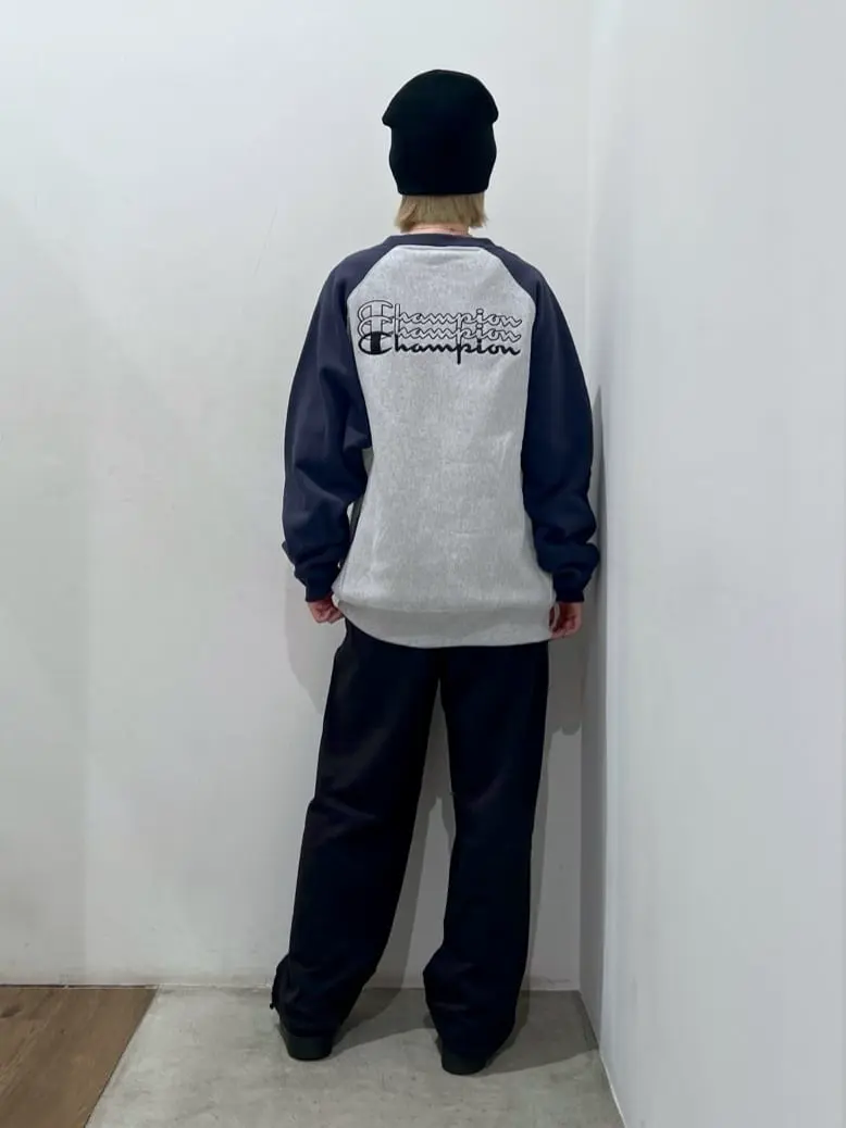 X-girl x Champion REVERSE WEAVE R RAGLAN SWEAT TOP – calif（カリフ
