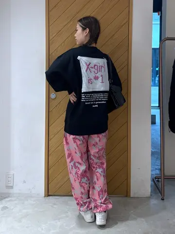 X-girl FLAG BIG SWEAT TOP – calif（カリフ）公式サイト