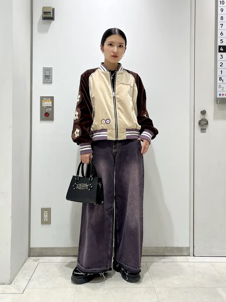 【X-girl】大人気 × VTP リバーシブル スカジャン X-girl × VTP REVERSIBLE SUKAJAN（ブルゾン）｜X-girl