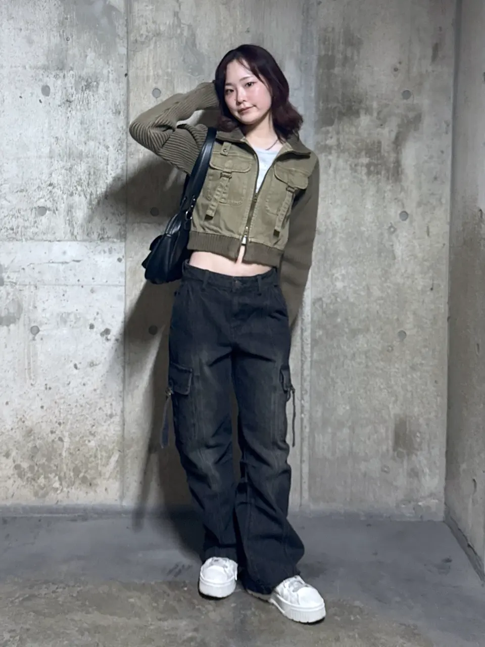 早い者勝ち X-girl RIB SLEEVE DENIM JACKET 着回し力GOOD X-girl