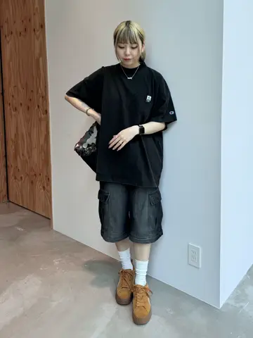 完売確実 大人気 X-girl×Champion POCKET S/S BIG TEE DRESS X-girl × Champion POCKET S/S BIG TEE DRESS – calif（カリフ