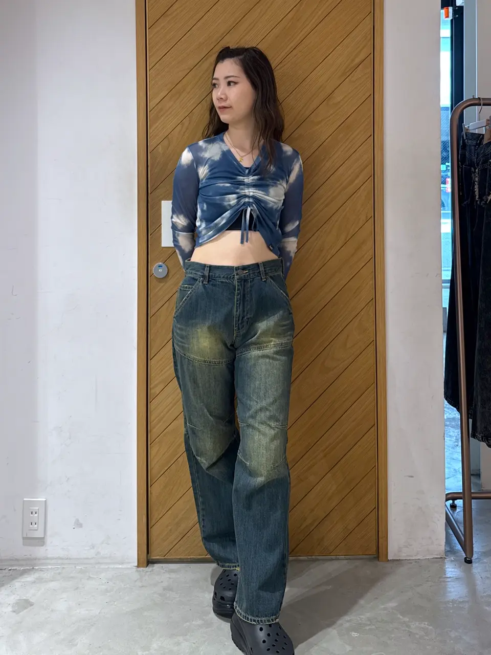 DRAWSTRING MESH TOP – calif（カリフ）公式サイト