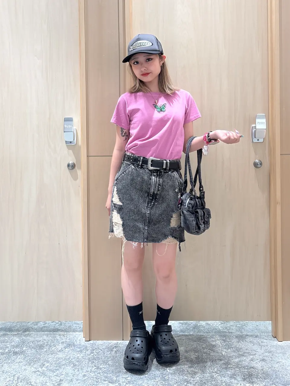 DISTRESSED DENIM MINI SKIRT – calif（カリフ）公式サイト