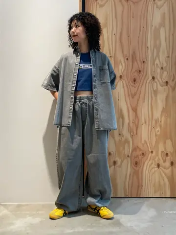 FACE LABEL LIGHT DENIM S/S SHIRT – calif（カリフ）公式サイト