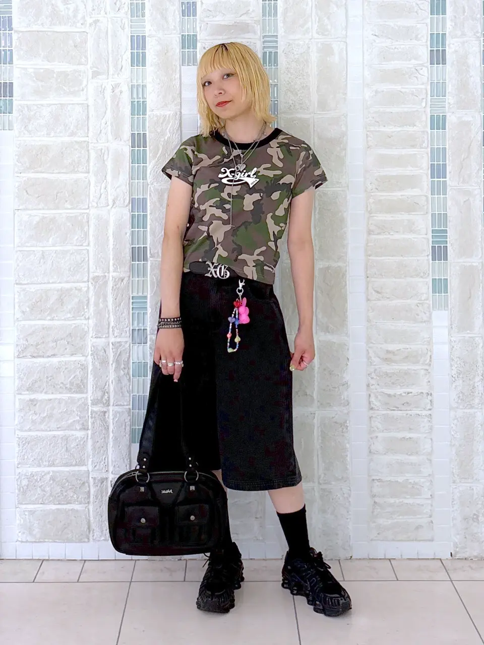 売切れ前に X-girl SHIRRING SHIRT JACKET 幅広いシーンで大活躍 SHIRRING SHIRT JACKET（ブルゾン）｜X-girl（エックスガール
