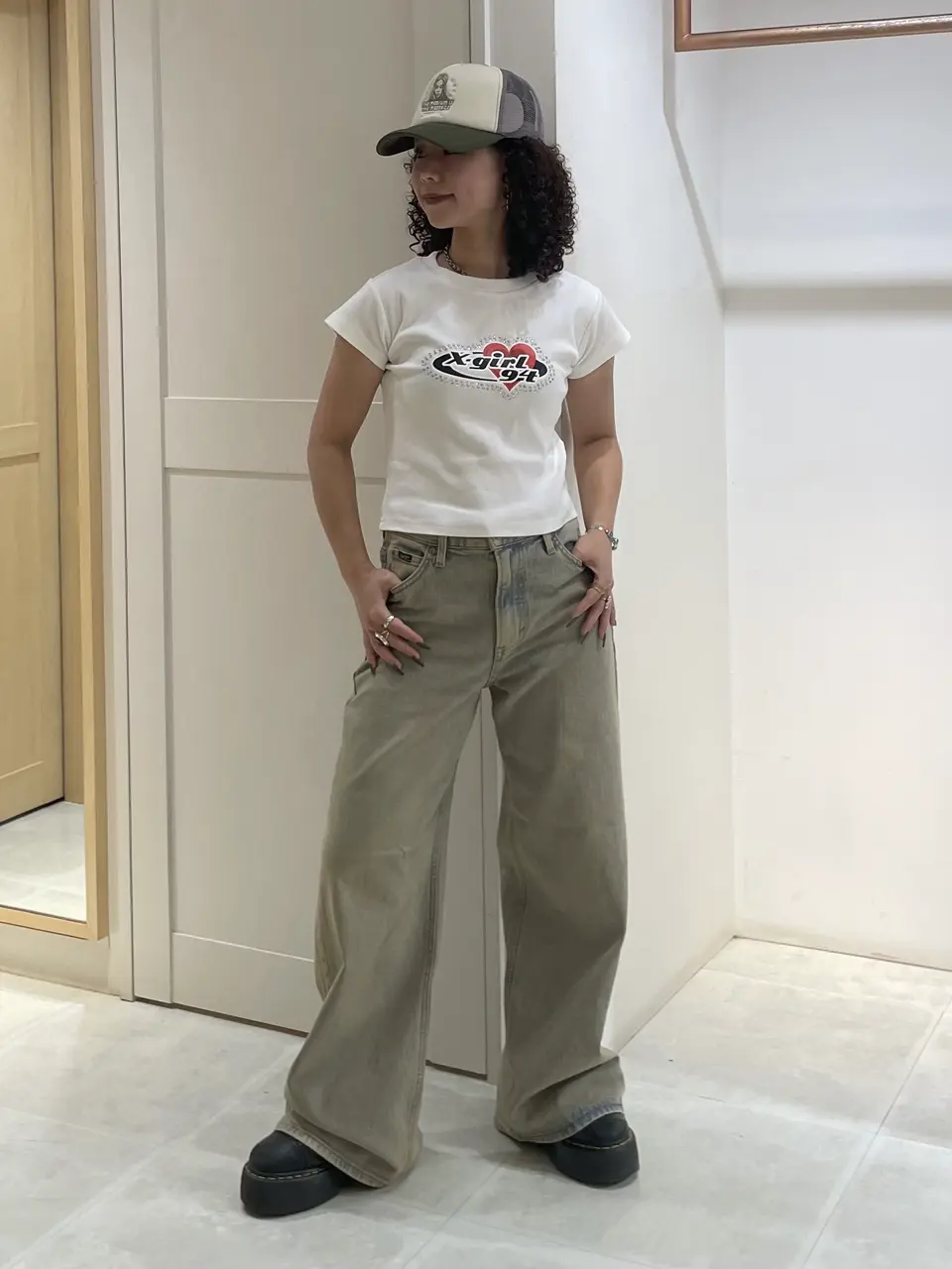 tシャツ PLANET HEART LOGO S/S BABY TEE レディース PLANET HEART LOGO S/S BABY TEE – calif（カリフ）公式サイト