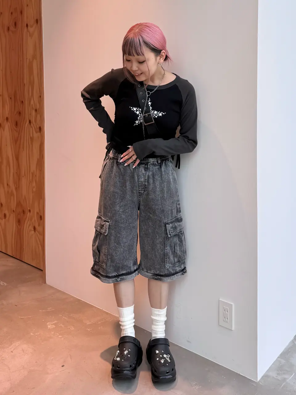 M762★CHARLIE★シャルレ★スリップ 他★まとめて★ほぼLサイズ THROW by SLY | 【THROW】ARM DESIGN MG トップス (ニット