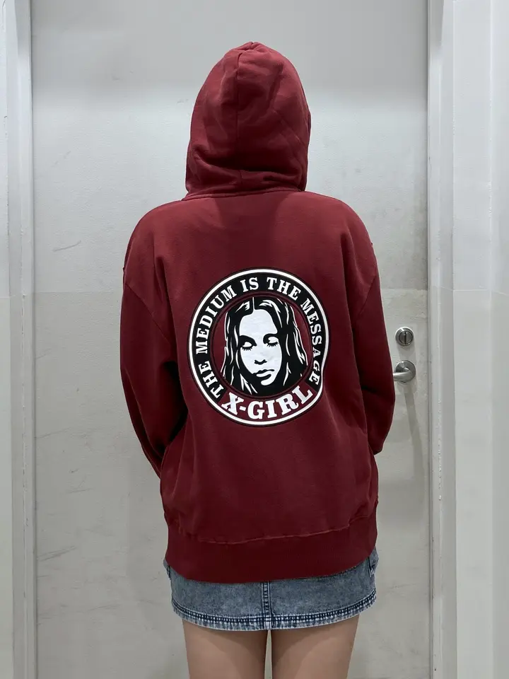 CIRCLE LOGO AND FACE ZIP UP SWEAT HOODIE – calif（カリフ