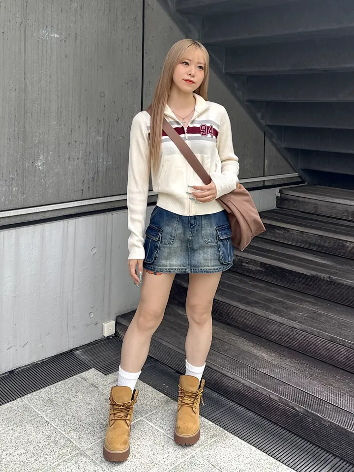 NUMBERING JACQUARD ZIP UP KNIT TOP – calif（カリフ）公式サイト