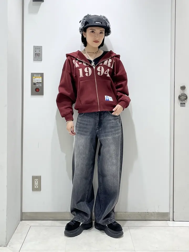 りり　チャコールグレーXS XSサイズあり】刺繍レースxチュールスリーブストレッチ