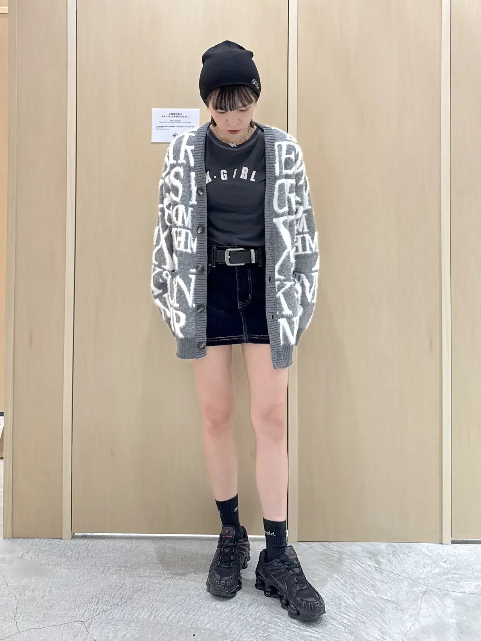 LOGO AND BUNNY JACQUARD KNIT CARDIGAN – calif（カリフ）公式サイト