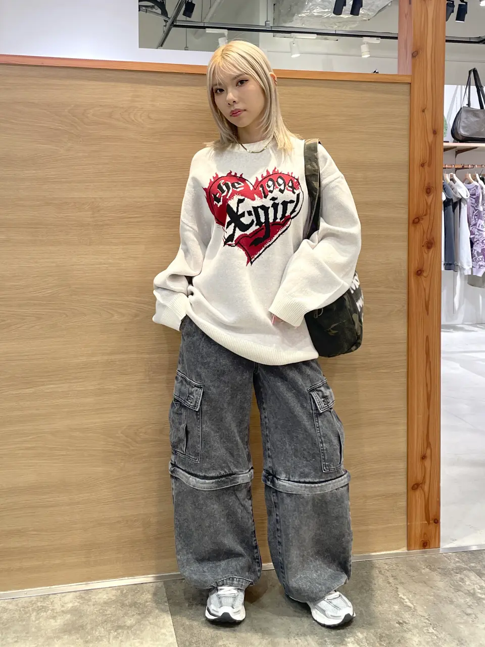 HEART LOGO JACQUARD KNIT TOP – calif（カリフ）公式サイト