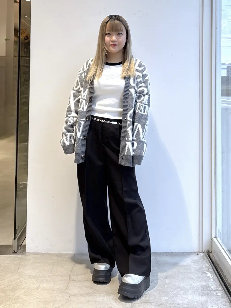 LOGO AND BUNNY JACQUARD KNIT CARDIGAN – calif（カリフ）公式サイト