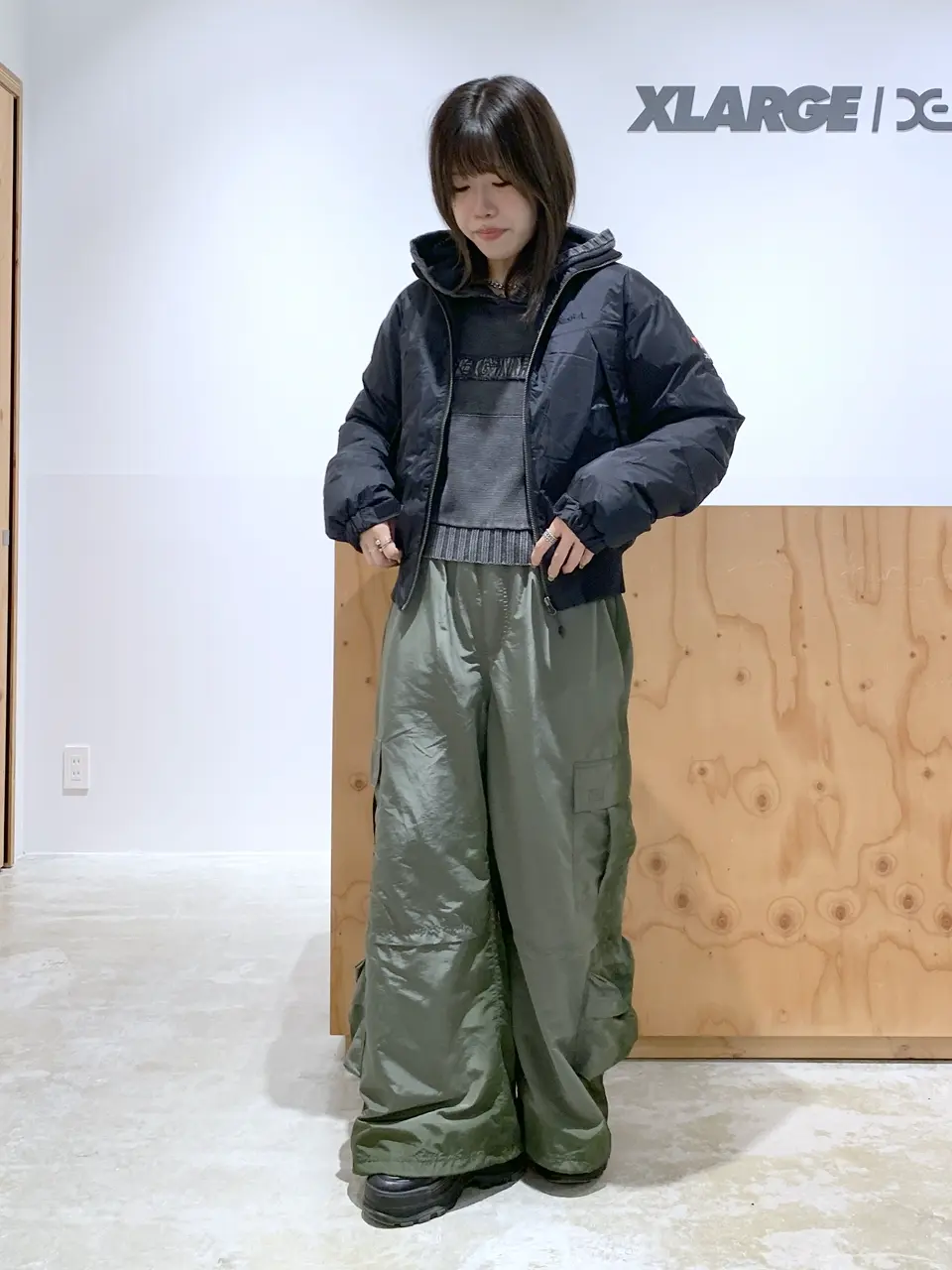 FADED WOVEN MIX KNIT HOODIE – calif（カリフ）公式サイト