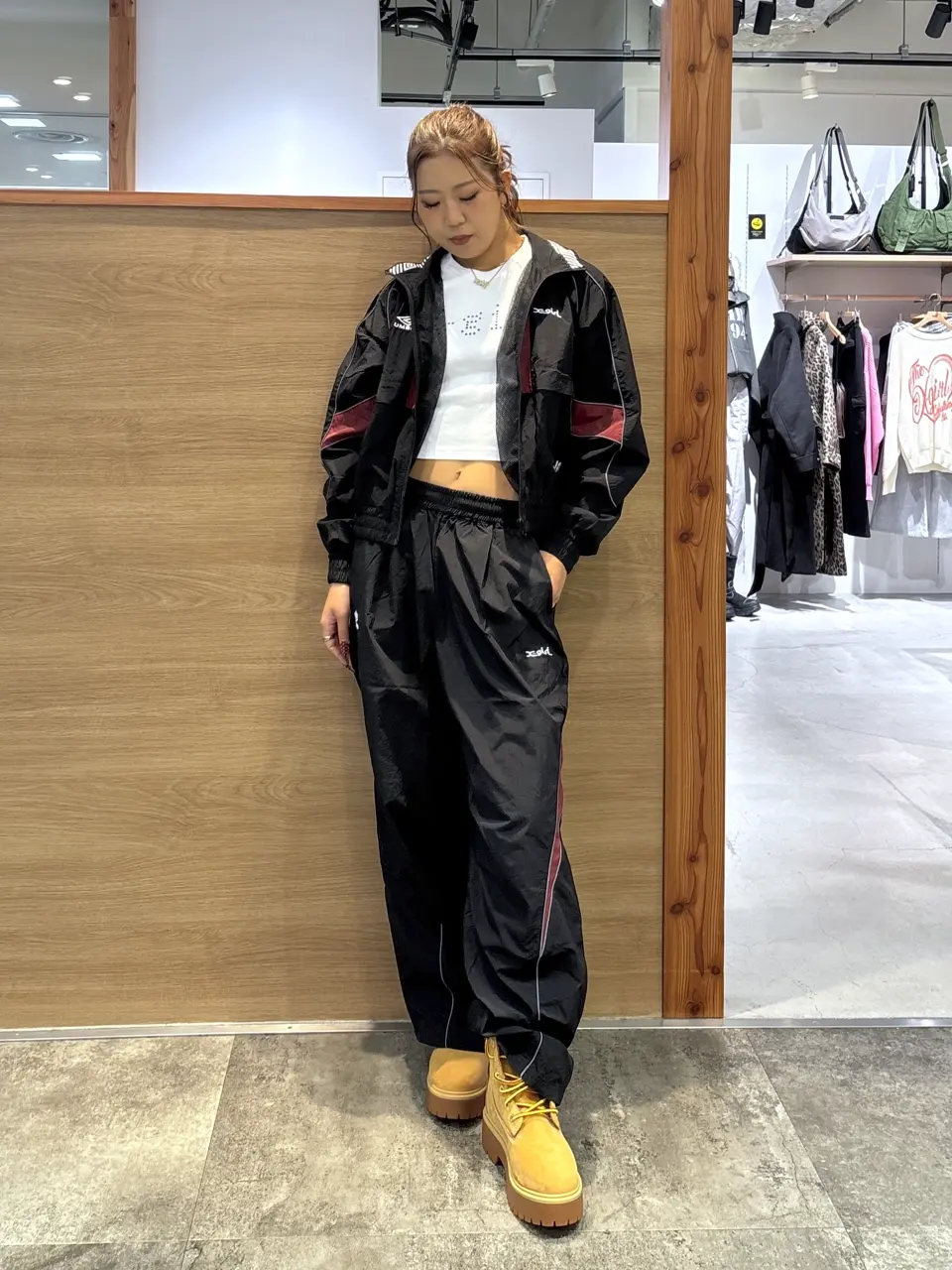 X-girl x UMBRO WIDE LEG TRACK PANTS – calif（カリフ）公式サイト