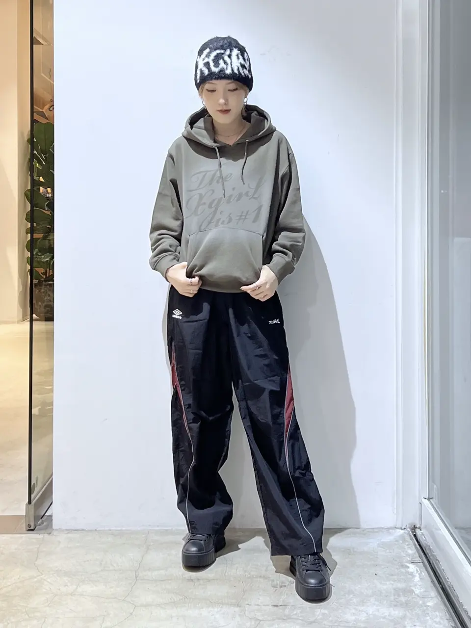X-girl x UMBRO WIDE LEG TRACK PANTS – calif（カリフ）公式サイト
