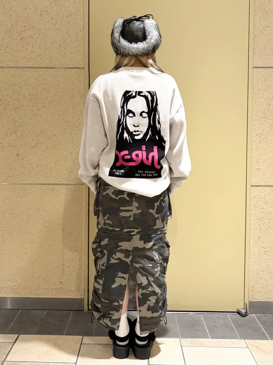 エックスガール　ベンチ　チェア　キャンプ　フェス　X-girl 運動会 X-girl（エックスガール） – calif（カリフ）公式サイト