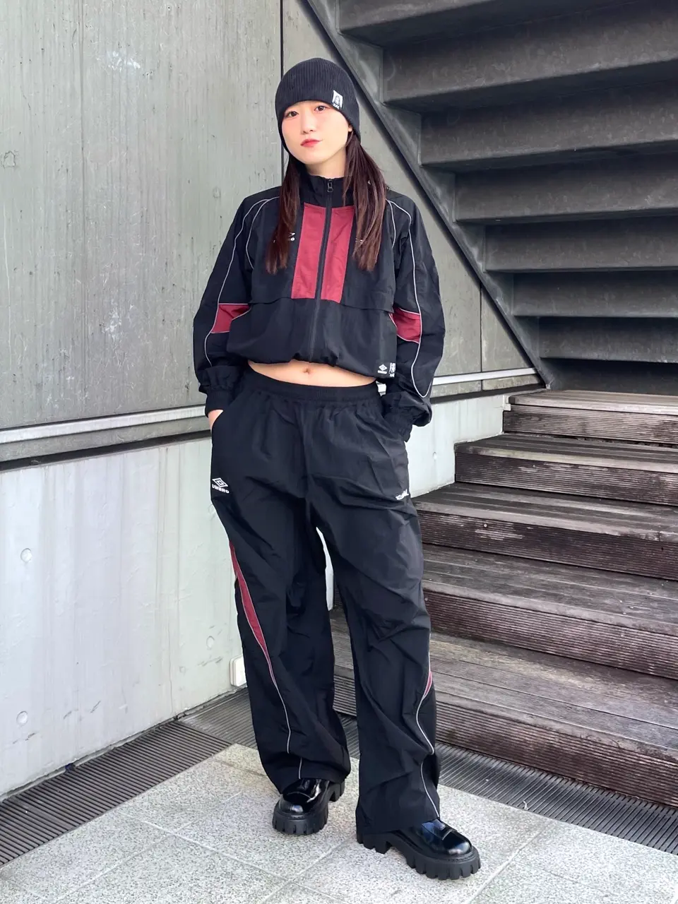 X-girl x UMBRO WIDE LEG TRACK PANTS – calif（カリフ）公式サイト