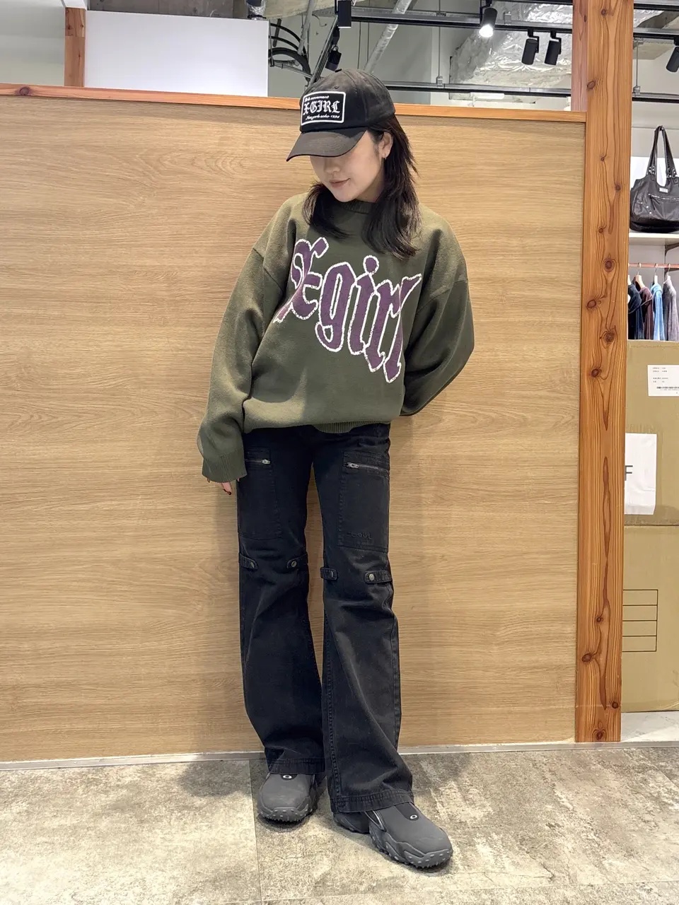 【M】☆美品☆タイガーカモ❕即完売❗ヒス【X-girl】ミリタリーBOA/JK X-girl（エックスガール） – calif（カリフ）公式サイト