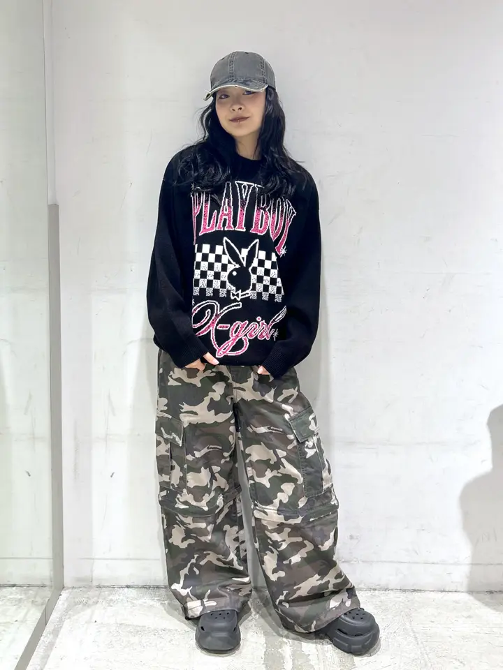 PLAYBOY × X-girl JACQUARD KNIT TOP – calif（カリフ）公式サイト