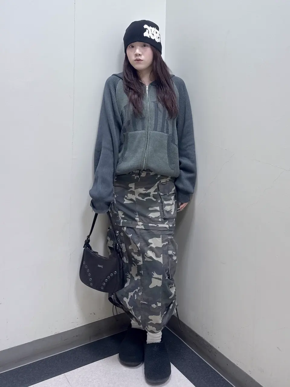 LOGO JACQUARD ZIP UP KNIT HOODIE – calif（カリフ）公式サイト