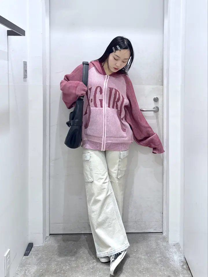 LOGO JACQUARD ZIP UP KNIT HOODIE – calif（カリフ）公式サイト