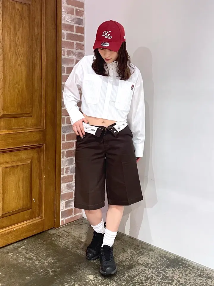 X-girl x Dickies WASHED WORK SHORTS – calif（カリフ）公式サイト
