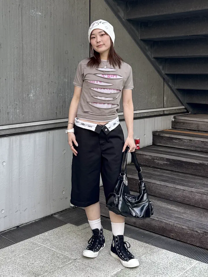 X-girl x Dickies WASHED WORK SHORTS – calif（カリフ）公式サイト