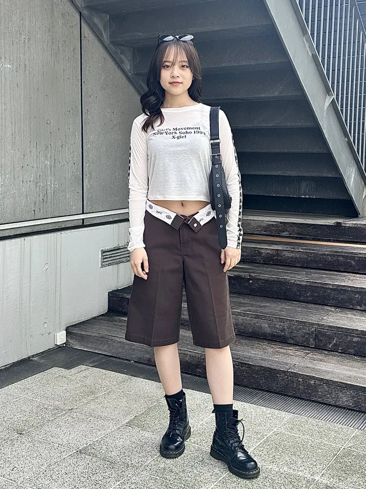 X-girl x Dickies WASHED WORK SHORTS – calif（カリフ）公式サイト