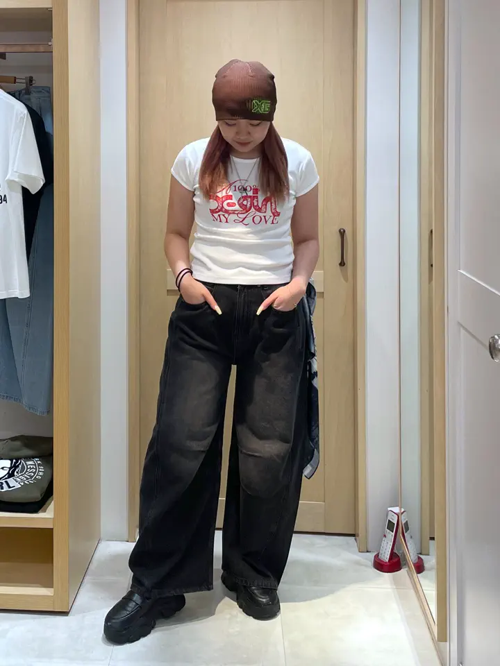 X-girl / WIDE BAGGY DENIM PANTS – calif（カリフ）公式サイト