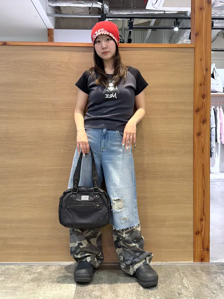 X-girl / FADED CAMO LAYERED PANTS – calif（カリフ）公式サイト