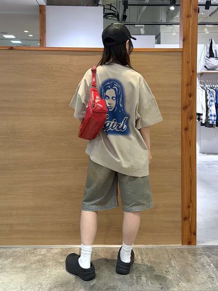 X-girl / SPRAY FACE S/S BIG TEE DRESS – calif（カリフ）公式サイト